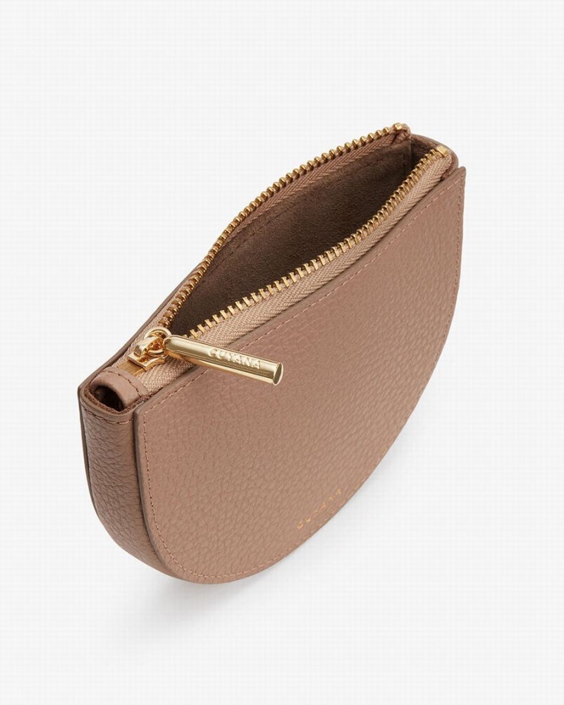 Női Cuyana Half Moon Pouches Khaki | HXB2764AA