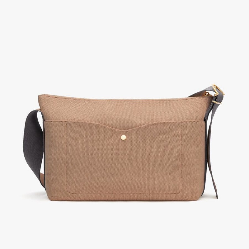 Női Cuyana Sling Crossbody Táska Khaki | CNI2349SY