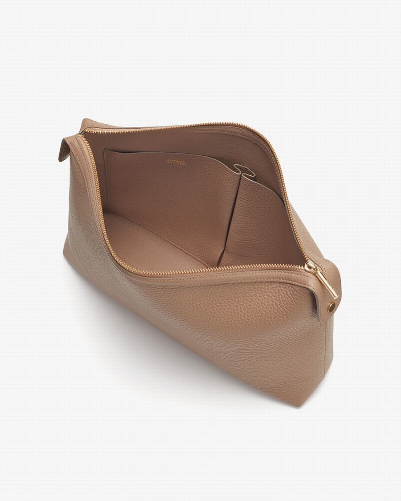 Női Cuyana System Insert Pouches Khaki | TGZ5897QI