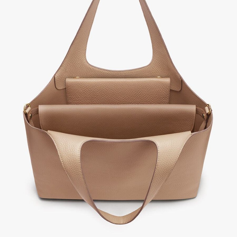 Női Cuyana Tech Carryall 13-inch Pénztárca Khaki | NAI4475SR