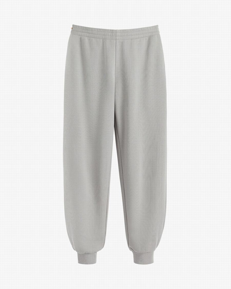 Női Cuyana Terry Sculpted Jogger Nadrág Szürke | SYW9573YK