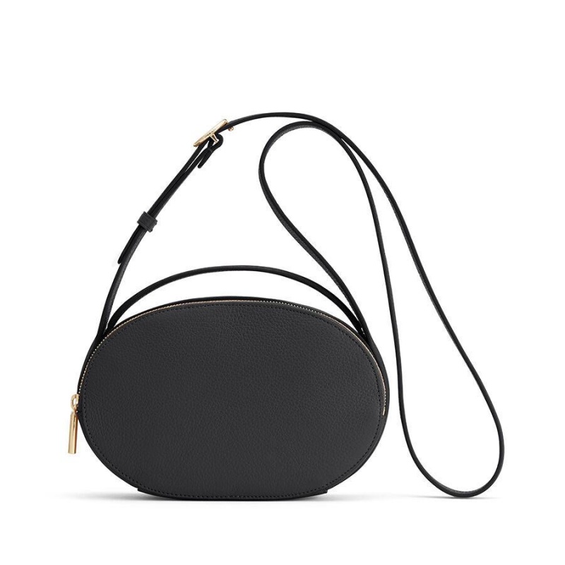 Női Cuyana Top Handle Crossbody Táska Fekete | TNO3882FU